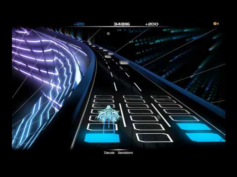 Audiosurf: Darude - Sandstorm