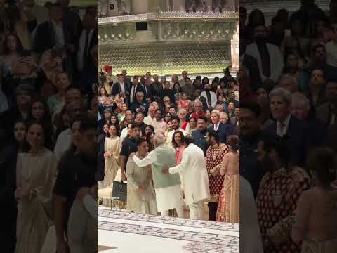 #ambani #dhoni #wedding #modi #rajnikanth #india #modi #borisjohnson #radhika #anantambani