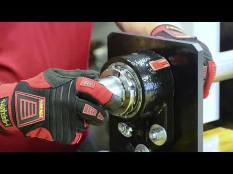 Link-Belt 22600 Series Solid Housed Mounted Roller Bearing Installation