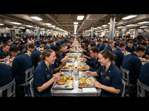 Why Navy Carriers Have EXACTLY 5 Mess Halls—Not 3, Not 10