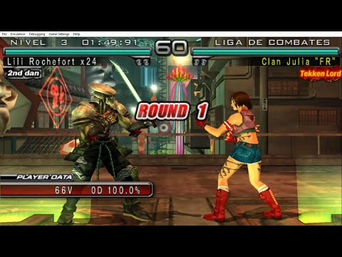 36_1 D Yoshimitsu vs Julia - TEKKEN DARK RESURRECTION