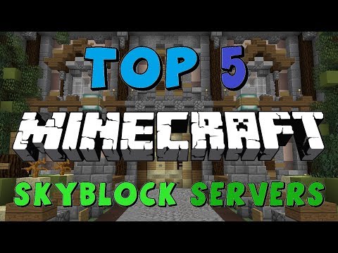 Riverrain123 - Top 5 NEW ON SKYBLOCK Servers 1.7/1.8/1.9/1.10 [HD] (New Big Minecraft Servers)