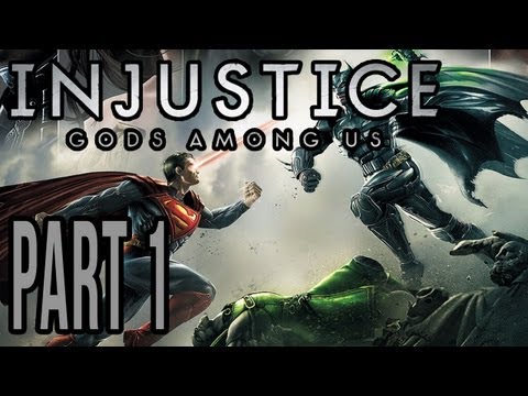Injustice: Gods Among Us Walkthrough Part 1 - Batman (XBOX 360/PS3/WII-U)