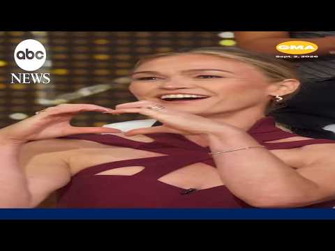 Julia Stiles gets a special message from 