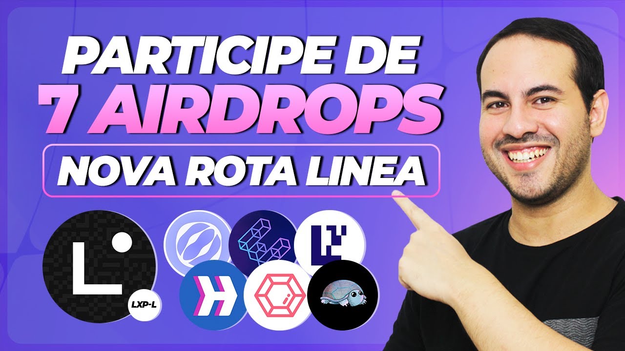 ESSA É A MELHOR ROTA NA LINEA PARA FARMAR LXP-L NA ATUALIDADE! FARME 7 AIDROPS EM 1