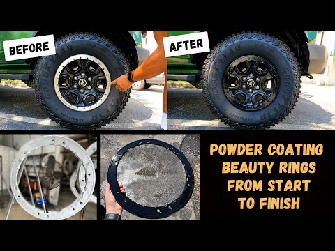 Powder Coating Ford Bronco Beauty Rings