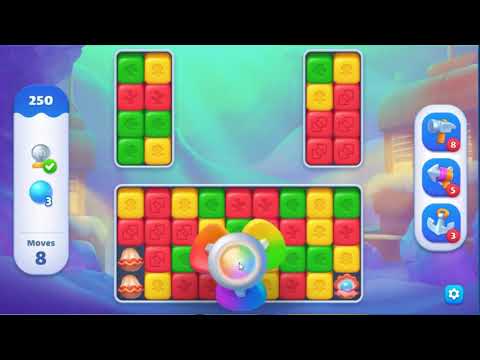 Fishdom Blast Level 250 - NO BOOSTERS GAMEPLAY 🐠 | SKILLGAMING ✔️