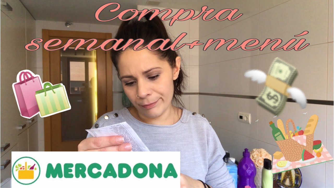 🛒COMPRA SEMANAL+MENÚ Vol.1🛒// Compra en Mercadona