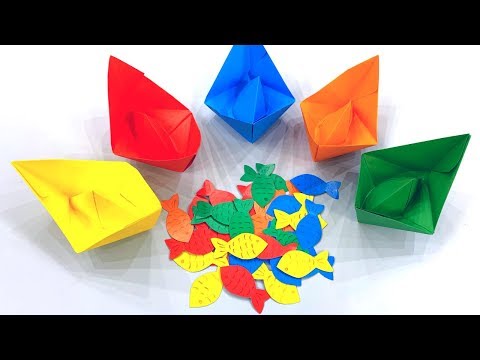 Учим Цвета. Развивающая Игра Своими Руками l DIY How to Make a Simple Game for Learning  Colours