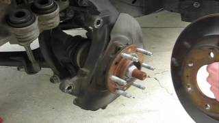 Chevrolet Trailblazer Front End Brake Job