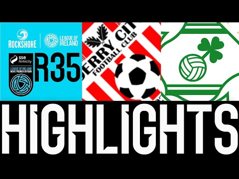 SSE Airtricity Men's Premier Division | Round 35 | Derry City 2-1 Shamrock Rovers | Highlights