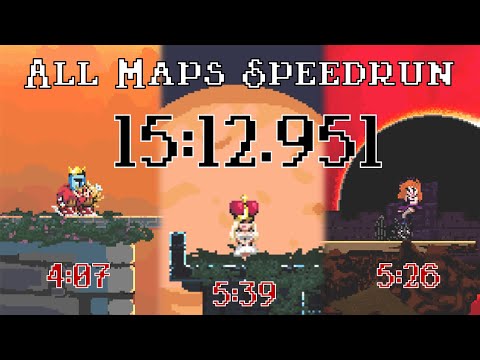 【Jump King】All maps Speedrun in 15:12.951 [FWR]