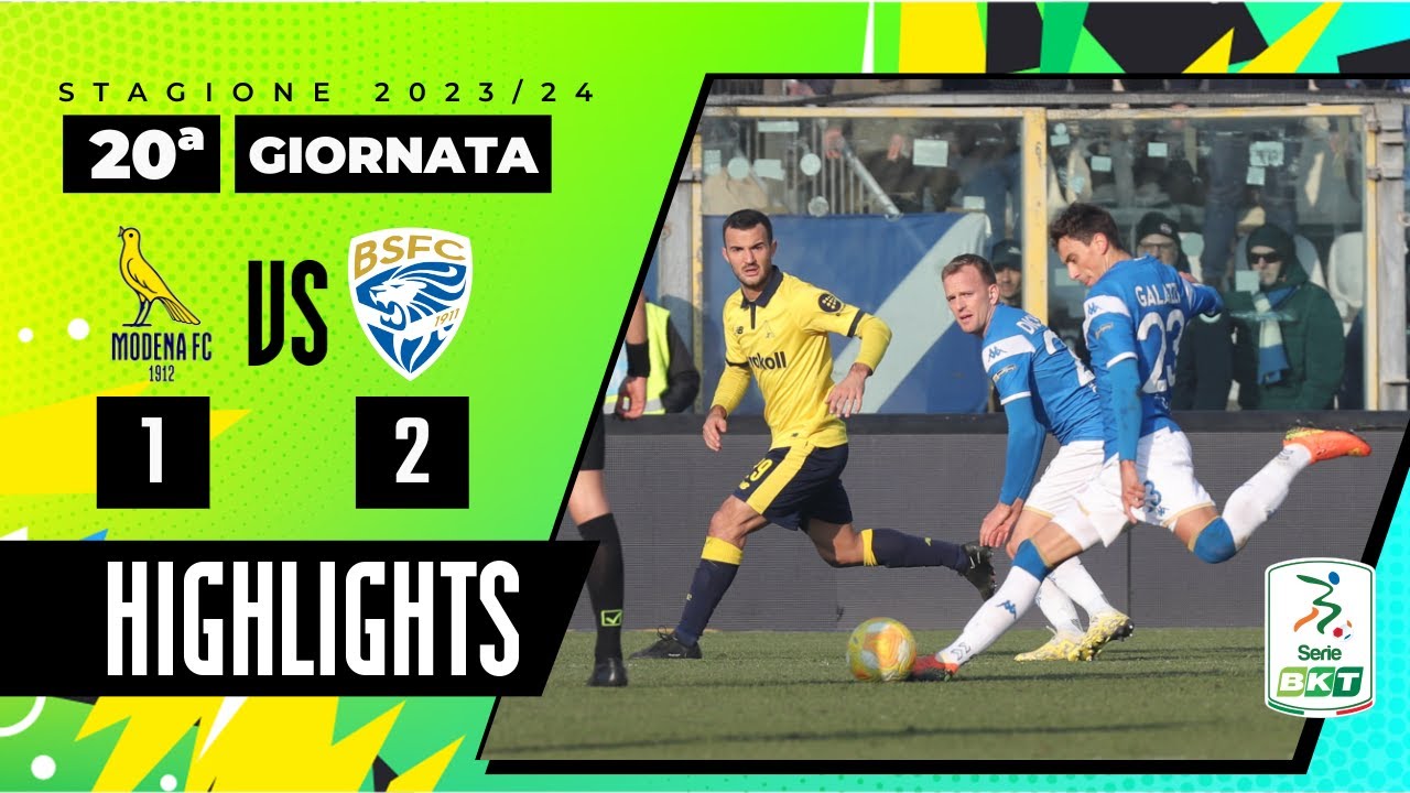 Modena vs Brescia highlights