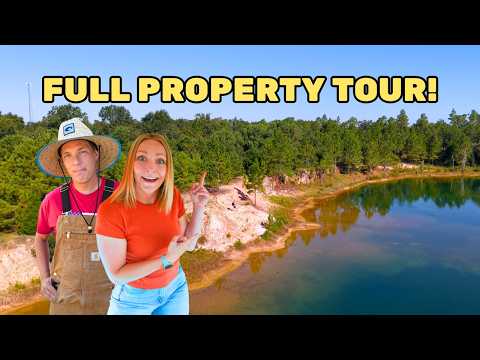 Full Tour of Our 8 Acre Oasis & Future RV Homebase