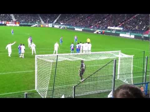 Coup franc de Faycal Fajr - Caen/Paris (81') 2-2