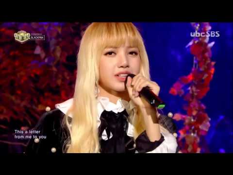 [161106] BLACKPINK - STAY @ Inkigayo LISA CUT