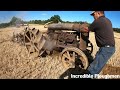 1921 Fordson Model F 4 1 Litre 4 Cyl Distillate Tractor 20HP Ransomes Plough BDVPS Ploughing Match