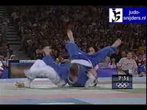 Judo 2000 Sydney: Huizinga (NED) - Morgan (CAN) [-90kg].