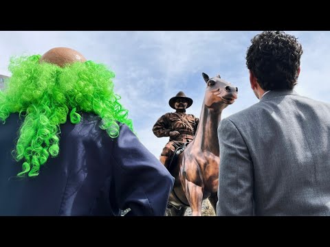 Brozo y Loret visitan Santa Lucía