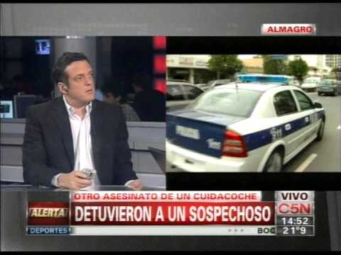 C5N - POLICIALES: OTRO ASESINATO DE UN CUIDACOCHE