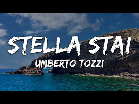 Umberto Tozzi - Stella stai (Testo/Lyrics)