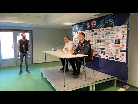 Presskonferens efter Kalmar FF - HIF
