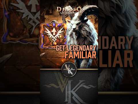 GET LEGENDARY FAMILIAR in Diablo Immortal #mobilegame #shorts #diablo #diabloimmortal