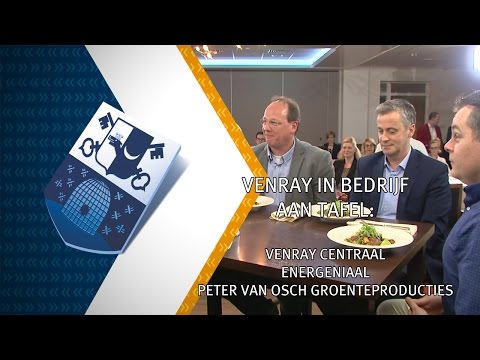 Venray in business at the table: Peter van Osch - Van Osch Vegetable Productions