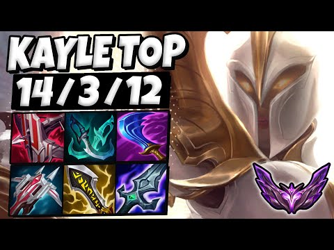 Kayle TOP vs Gangplank [ OTP ] Lol Korea Master Patch 12.9 ✅