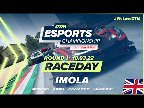 DTM Esports Championship powered by MediaMarkt 2022: Round 1 – Imola (EN)