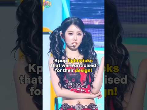 Kpop lightsticks that were criticised for their design || #kpop #euncore