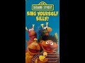 Opening To Sesame Street Sing Yourself Silly 1996 VHS Redone With Capture Card