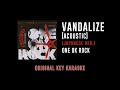 Vandalize (Acoustic) - ONE OK ROCK | カラオケ | Luxury Disease | Karaoke | Studio Jam Session