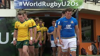 World Rugby U20 Highlights, Italia-Australia 15-44