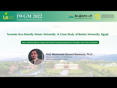 Prof. Mohamed Ahmed Bassouny, Ph.D., Representative of President, Benha University, Egypt