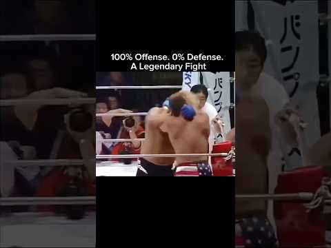 100% Offense. 0% Defense. A Legendary Fight#shorts