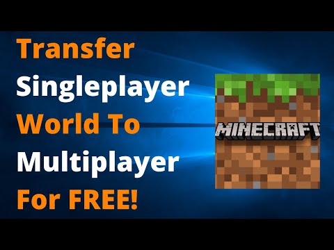 How To Turn Your Minecraft: Bedrock Edition Singleplayer World Into A Multiplayer Server For Free