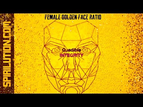 ★Female Golden Face Ratio - Facial Symmetry Formula★ (Binaural Beats Healing Frequency Music)