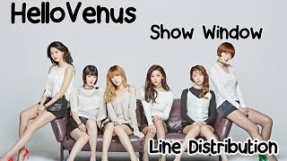 HelloVenus - Show Window (Line Distribution)