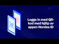 Logga in I  Nätbanken  med  QR Kod  Nordea Pankki