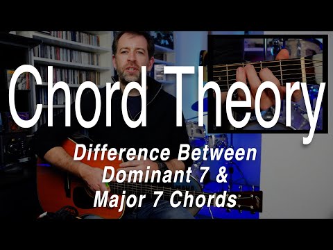 Maj7 (△7), Dominant 7 and minor 7 chords - What's the difference?