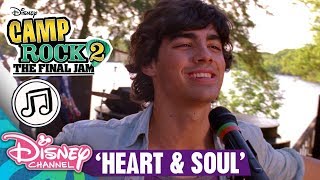 CAMP ROCK 🎵 Heart &amp; Soul 🎵 Karaoke Version | Disney Channel