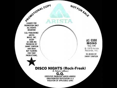 1979 GQ - Disco Nights (Rock-Freak) (mono radio promo 45)