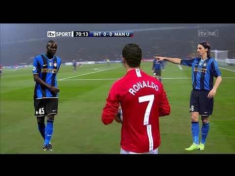 Cristiano Ronaldo,Zlatan Ibrahimovic & Balotelli Showing Their Class in 2008