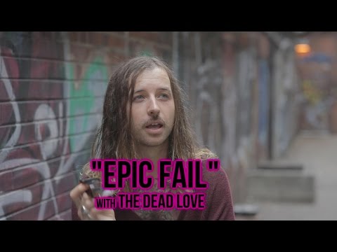 The Dead Love Interview about a Guitar Throwing Face Fail - Gear Gone Wild #001