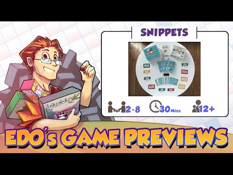 Edo's Snippets Word Game Review (KS Preview)