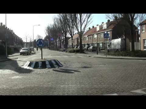 Cab ride bus; Veolia-lijn 31: Den Haag-Naaldwijk (20150217; 10x versneld)