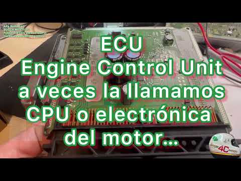 Alfa Romeo 4C ECU BOSCH MED17.3.3 inicio fase 3 auto aprendizaje electrónica automotive