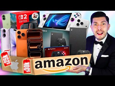 COMPRE LA CAJA MISTERIOSA GAMER MAS COSTOSA DE AMAZON DEVOLUCIONES... IPHONE 15,16 17?