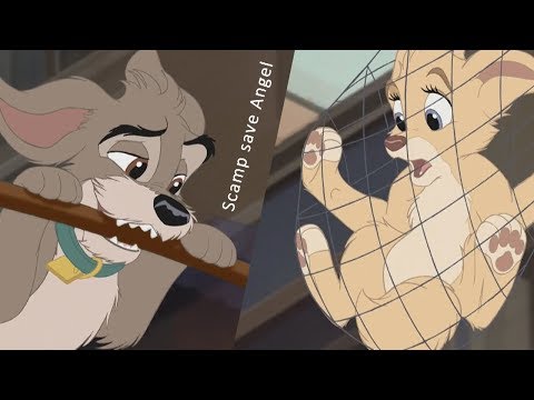 Lady and the Tramp 2 - Scamp save Angel (HD)